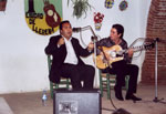 Al cante Sergio Gómez