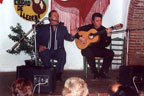 J. Antonio Rodríguez y "El Niño Elías" a la guitarra