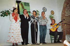 Lucrecia Brenes, Curro Triana, Postigo, Miguel Vargas y Joaquín Rojas